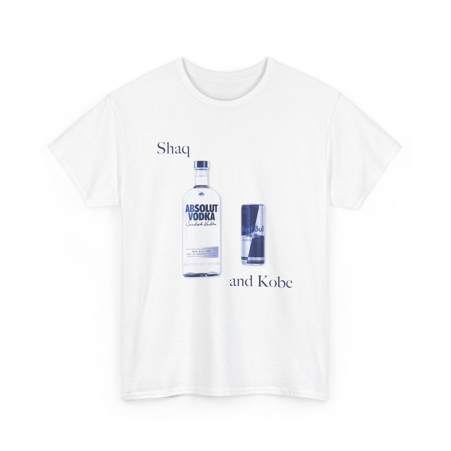 Shaq and Kobe T-Shirt (Vodka & Red Bull)