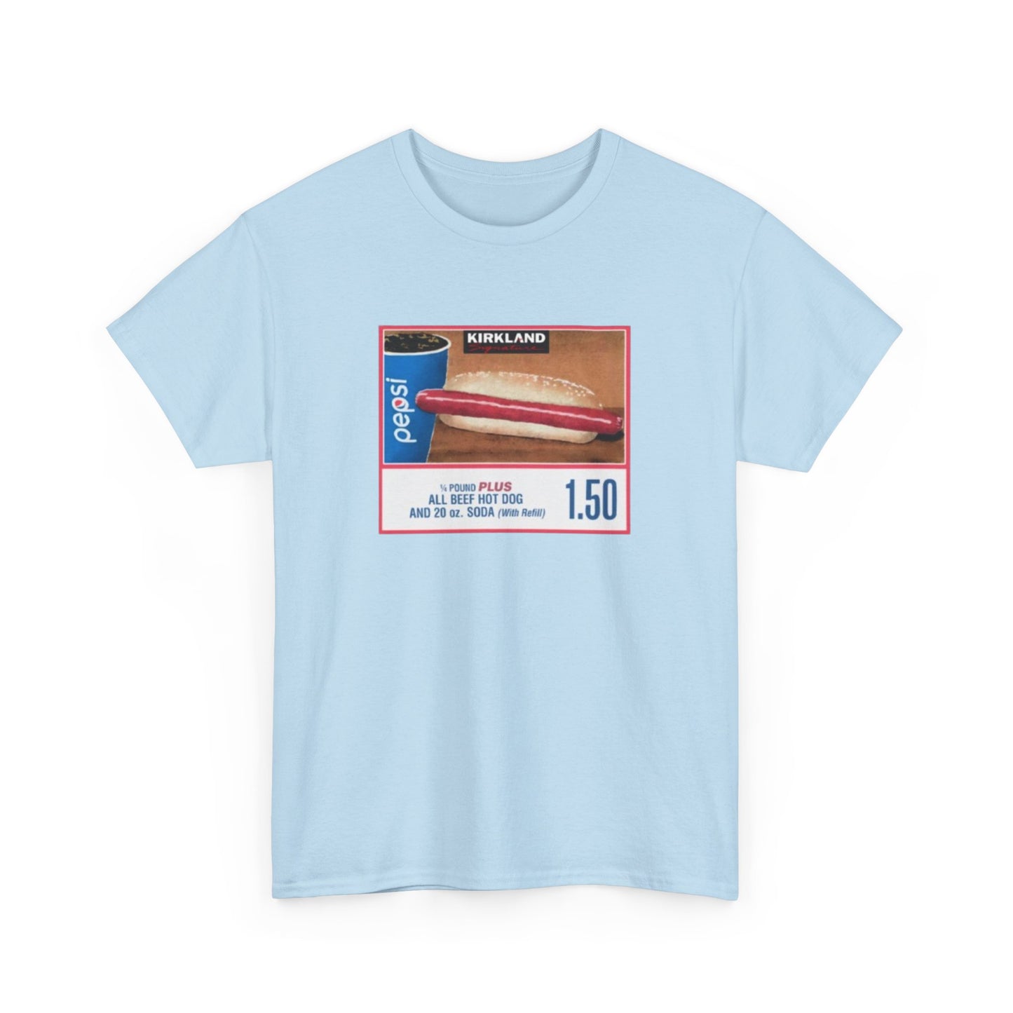 Costco Hotdog T-Shirt (Without Quote On Back)