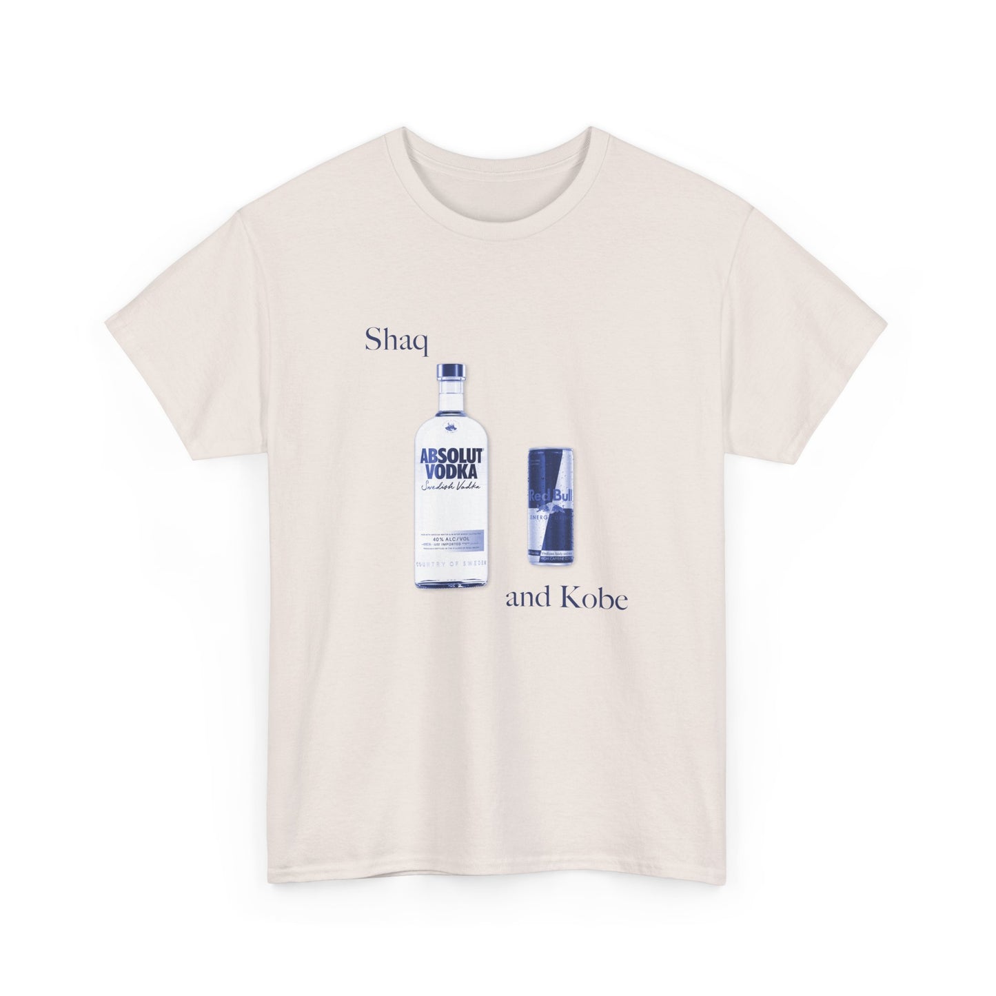 Shaq and Kobe T-Shirt (Vodka & Red Bull)