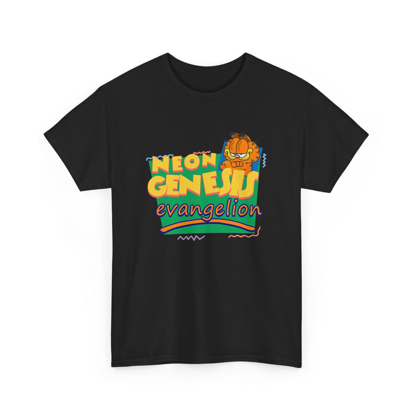 Garfield Neon Genesis Evangelion T-Shirt