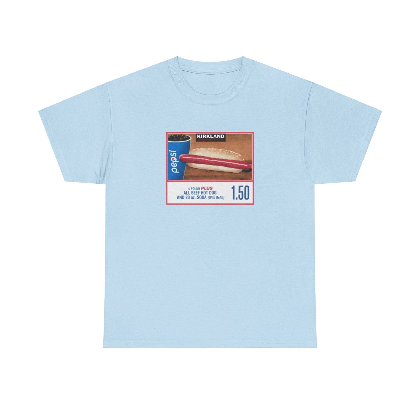 Costco Hotdog T-Shirt (Without Quote On Back)