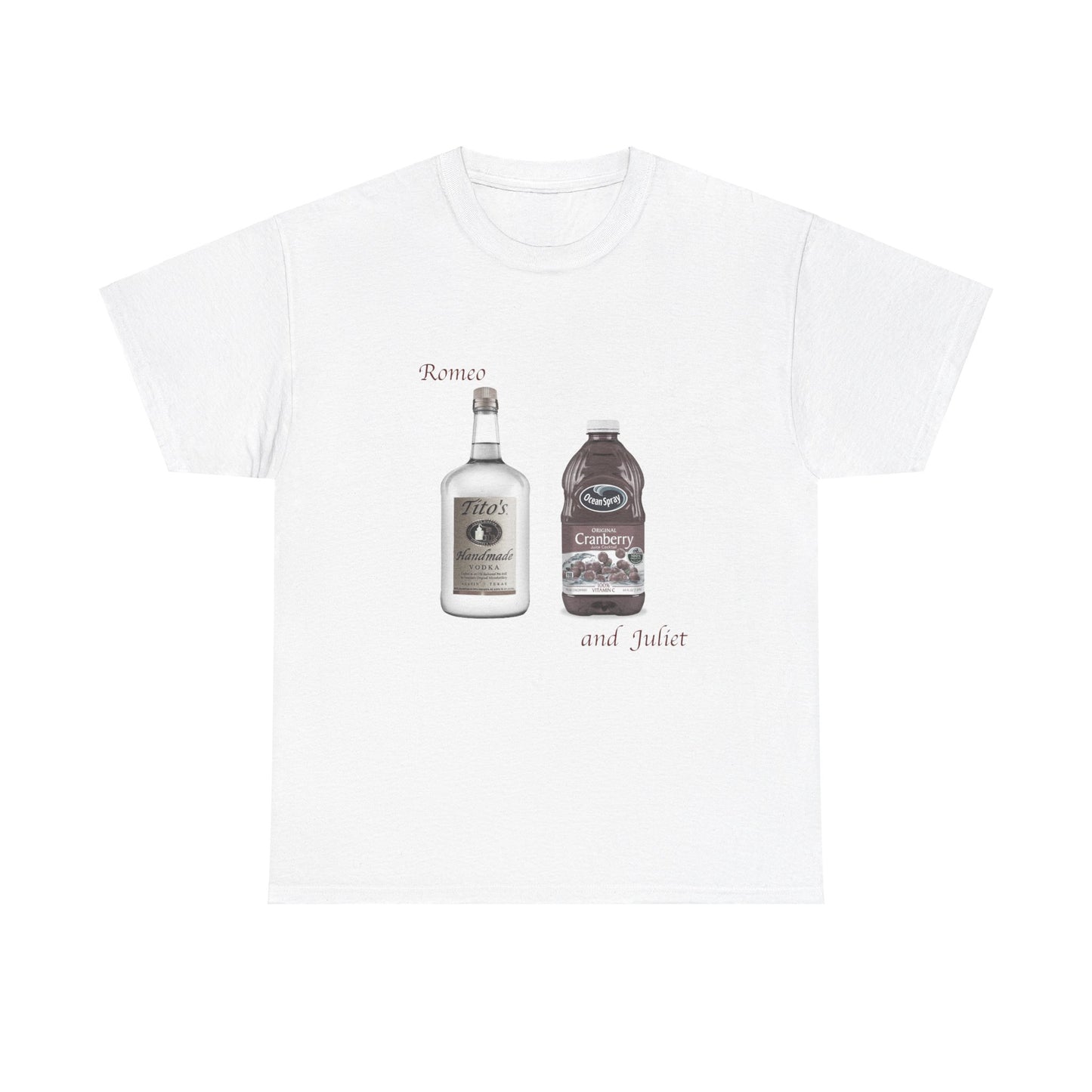 Romeo and Juliet T-Shirt (Vodka Cran)