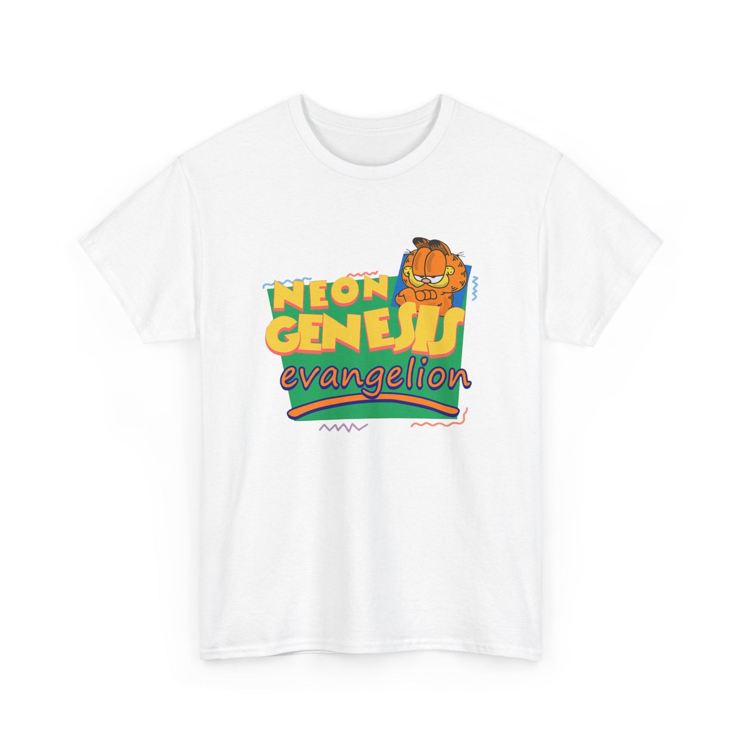 Garfield Neon Genesis Evangelion T-Shirt