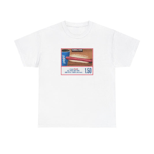 Costco Hotdog T-Shirt (With Quote On Back)