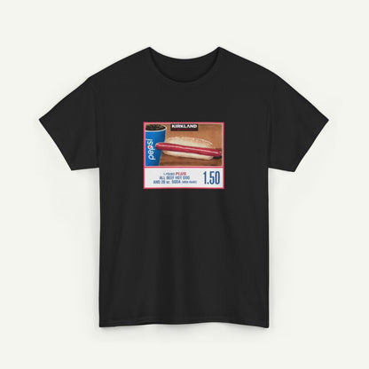 Costco Hotdog T-Shirt (With Quote On Back)