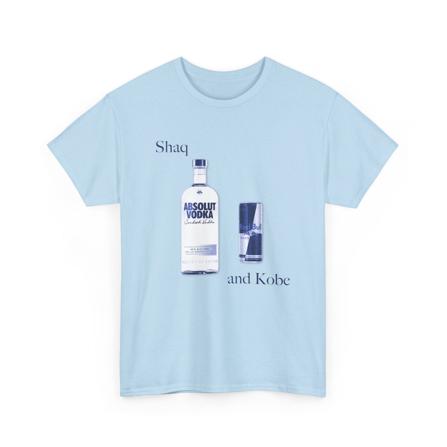 Shaq and Kobe T-Shirt (Vodka & Red Bull)