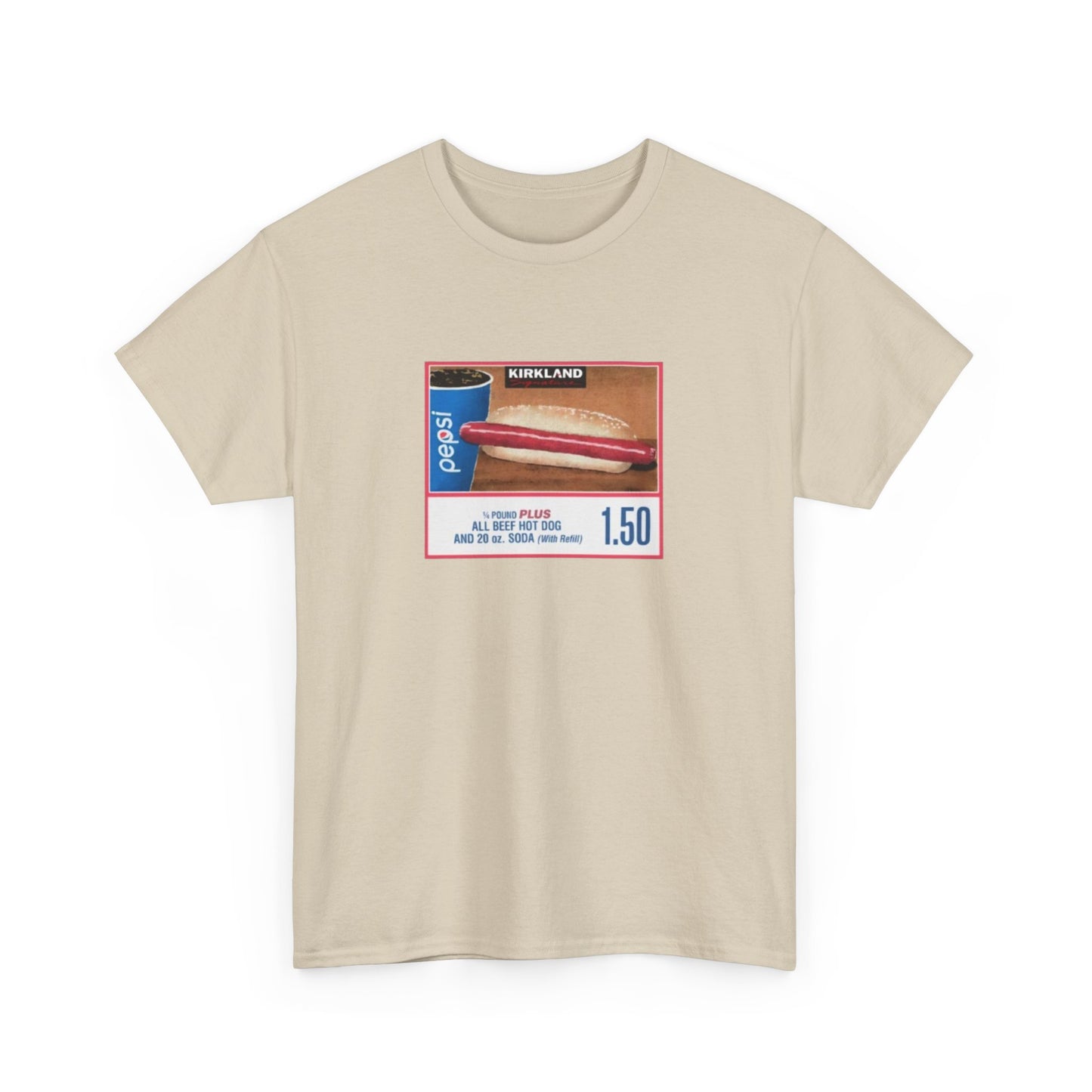 Costco Hotdog T-Shirt (With Quote On Back)