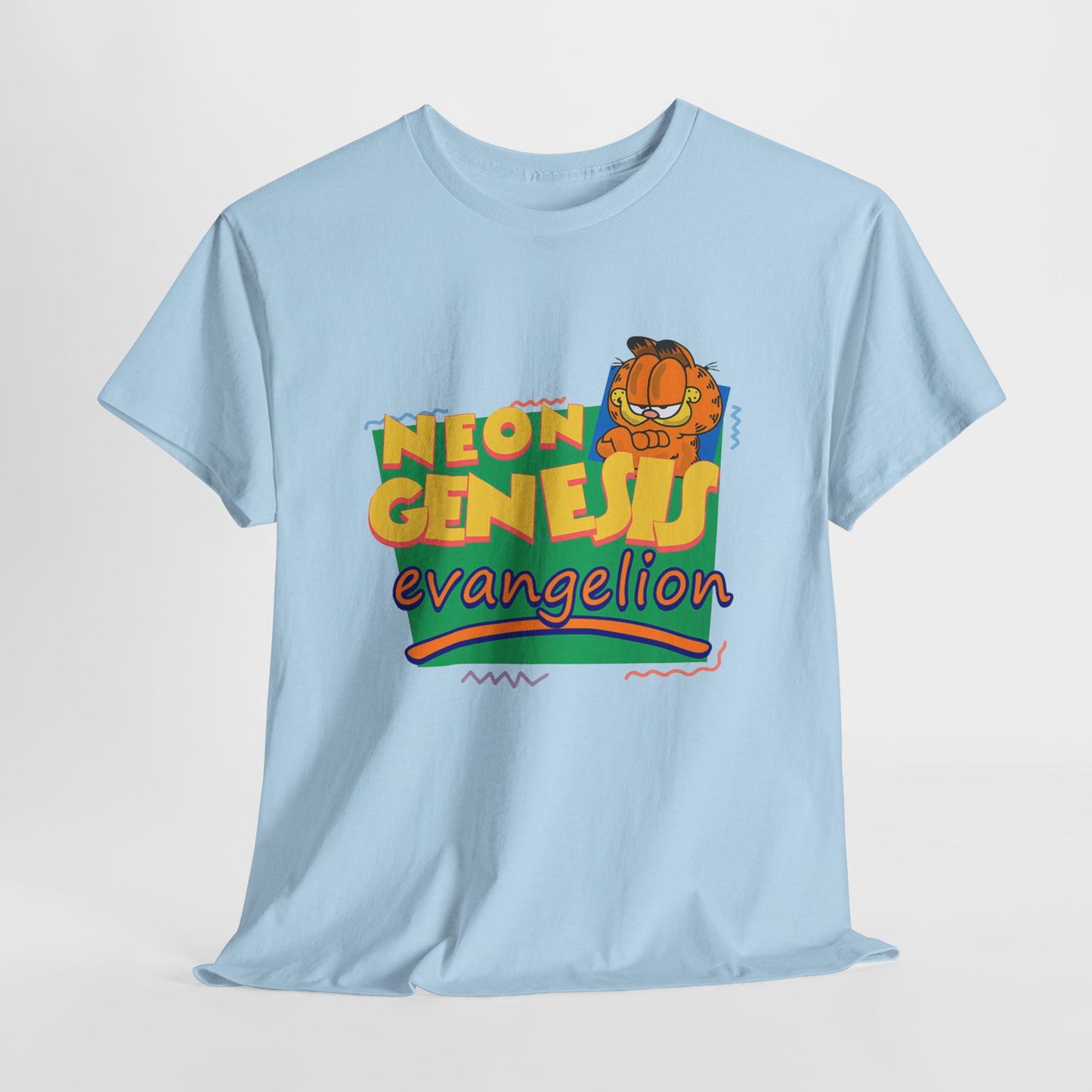 Garfield Neon Genesis Evangelion T-Shirt