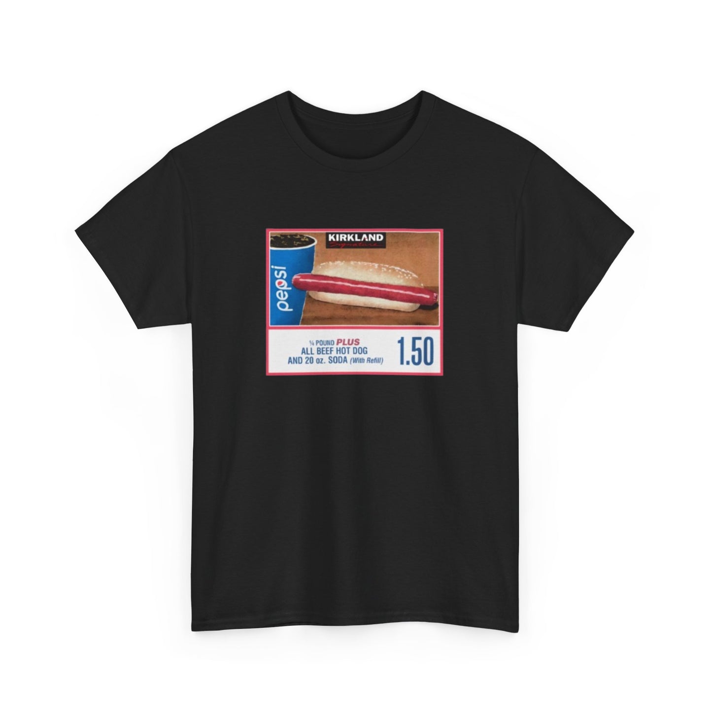 Costco Hotdog T-Shirt (Without Quote On Back)