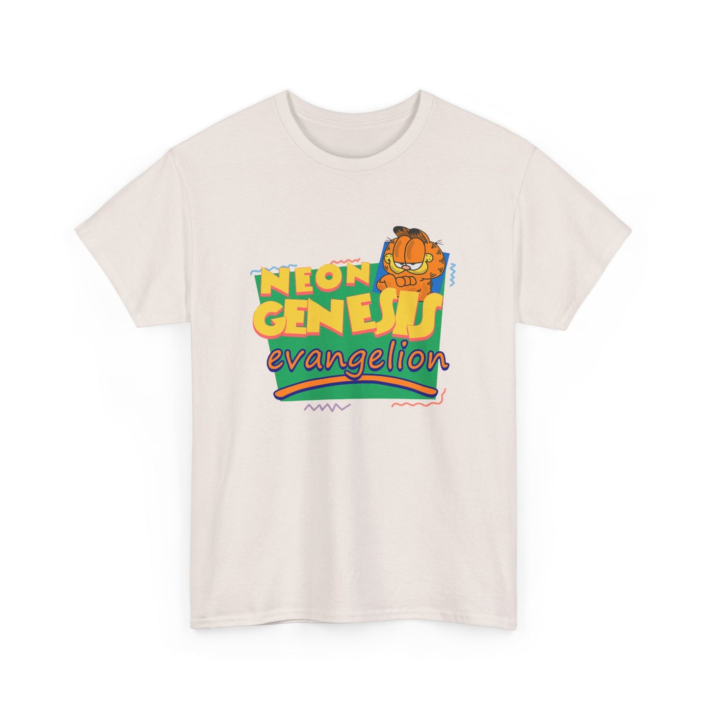 Garfield Neon Genesis Evangelion T-Shirt