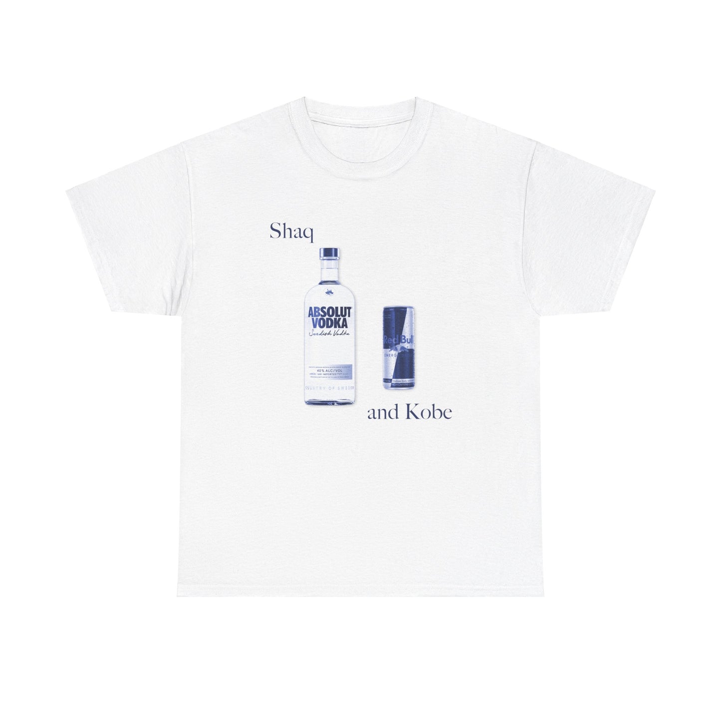 Shaq and Kobe T-Shirt (Vodka & Red Bull)