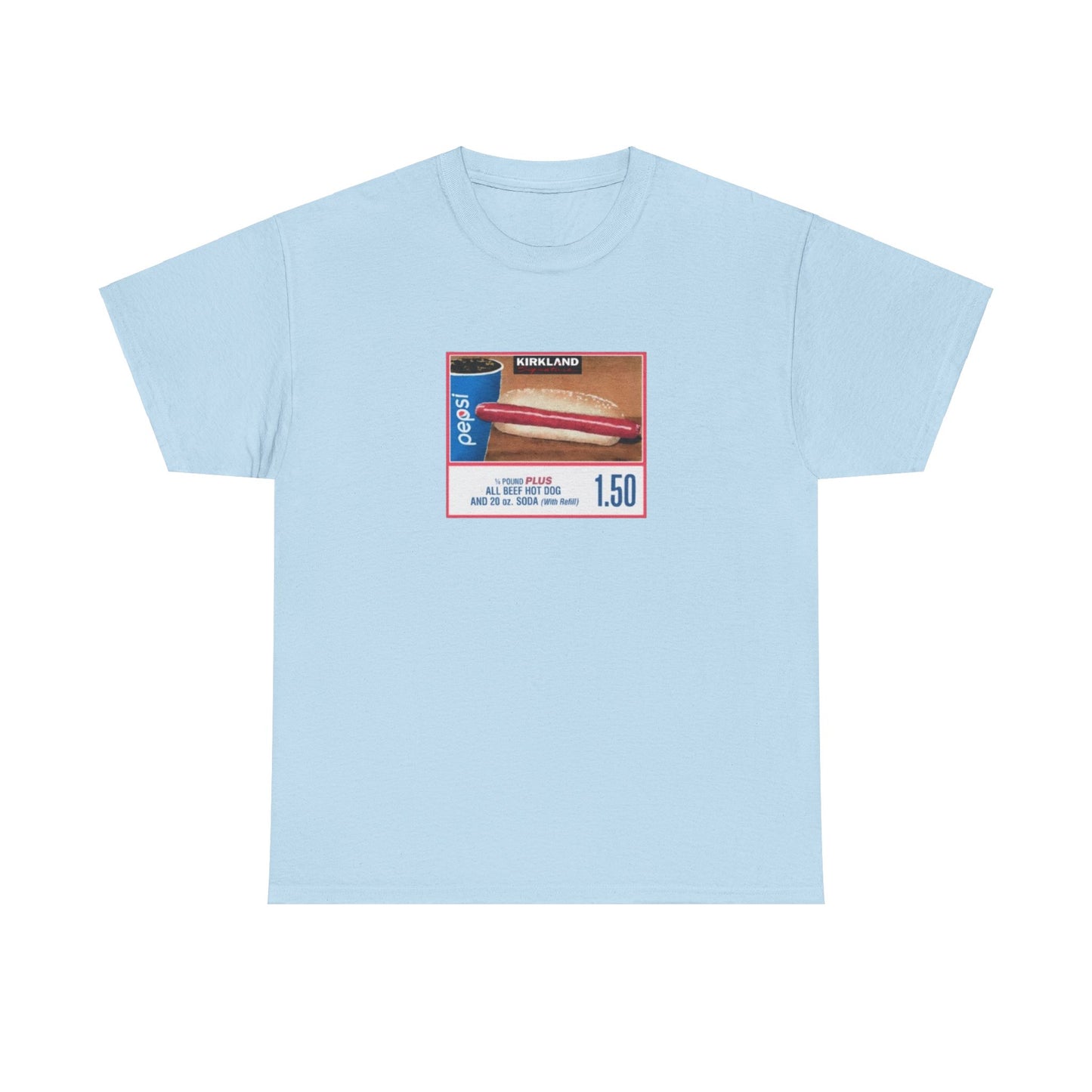 Costco Hotdog T-Shirt (With Quote On Back)