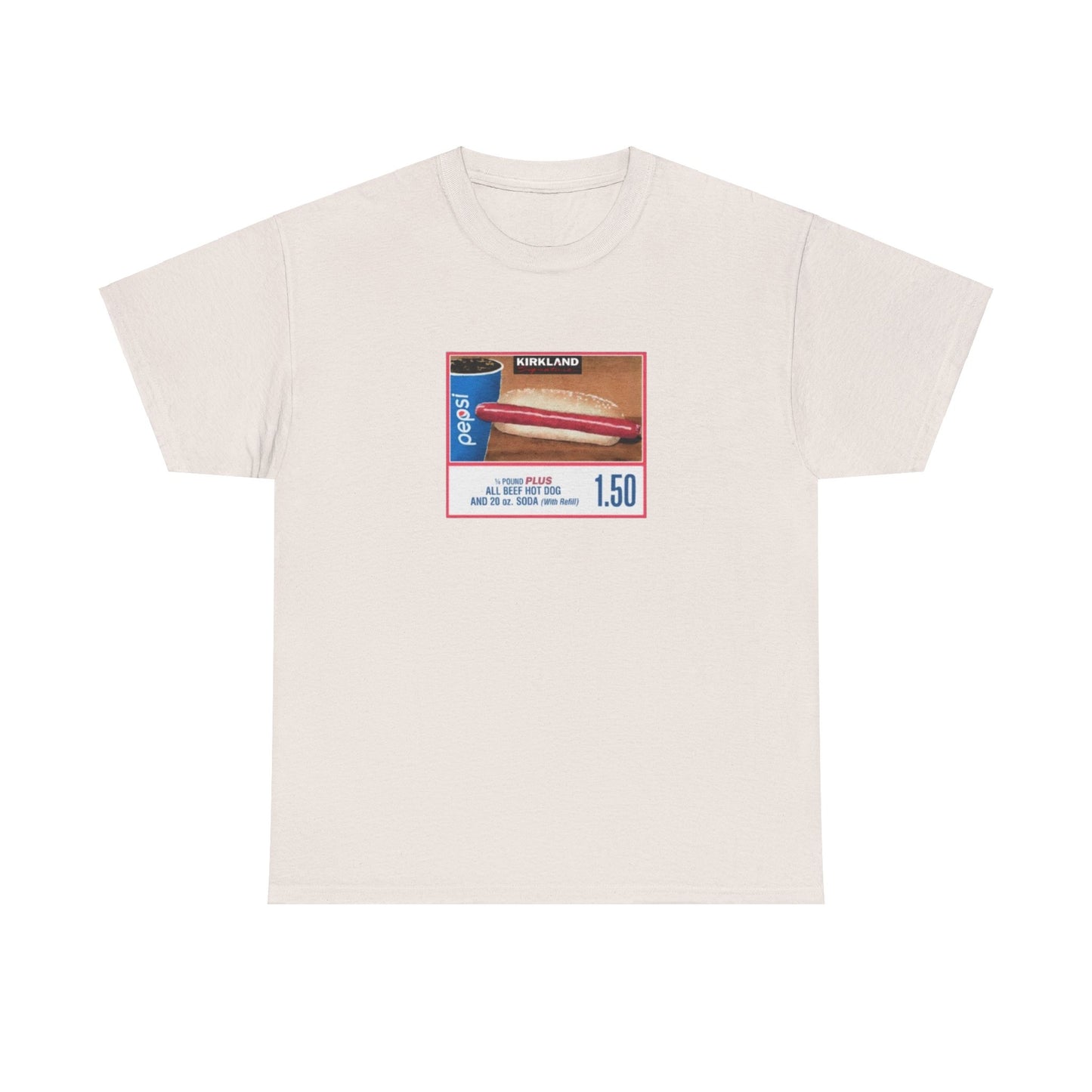 Costco Hotdog T-Shirt (With Quote On Back)