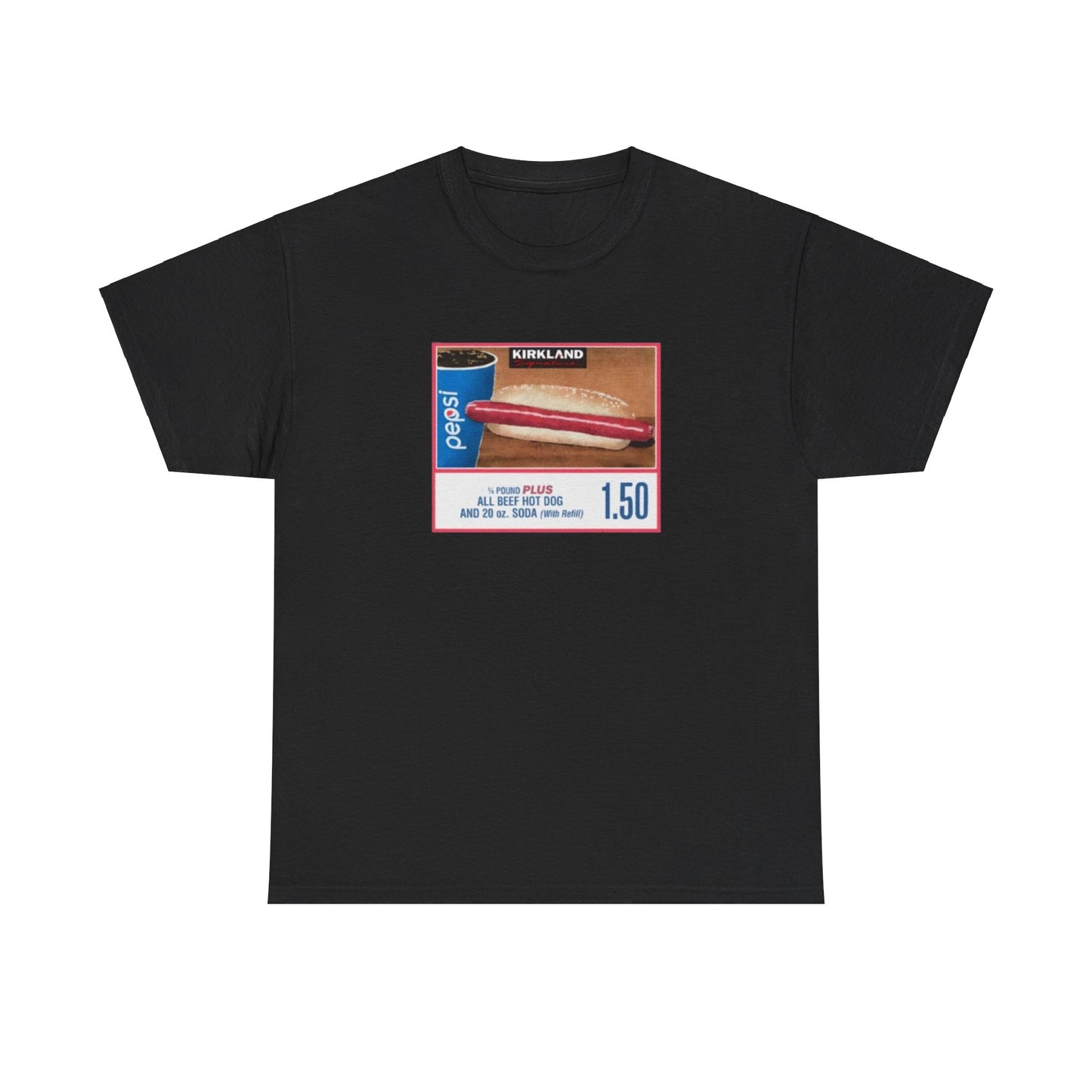 Costco Hotdog T-Shirt (Without Quote On Back)