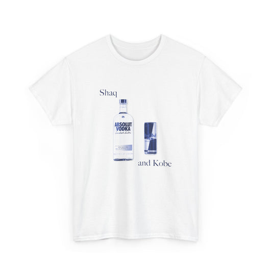 Shaq and Kobe T-Shirt (Vodka & Red Bull)