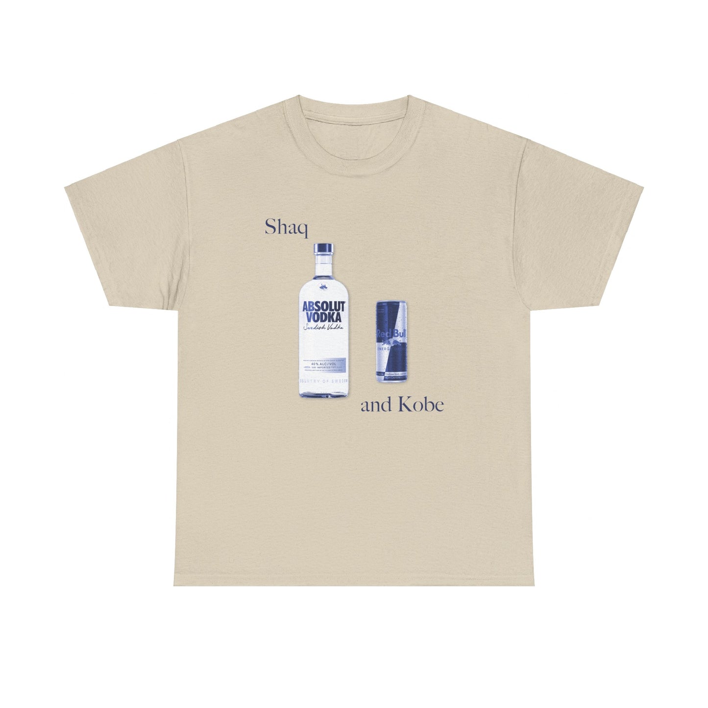 Shaq and Kobe T-Shirt (Vodka & Red Bull)