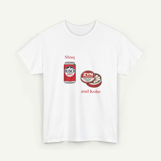 Shaq and Kobe T-Shirt (Busch Apple & Zyns)