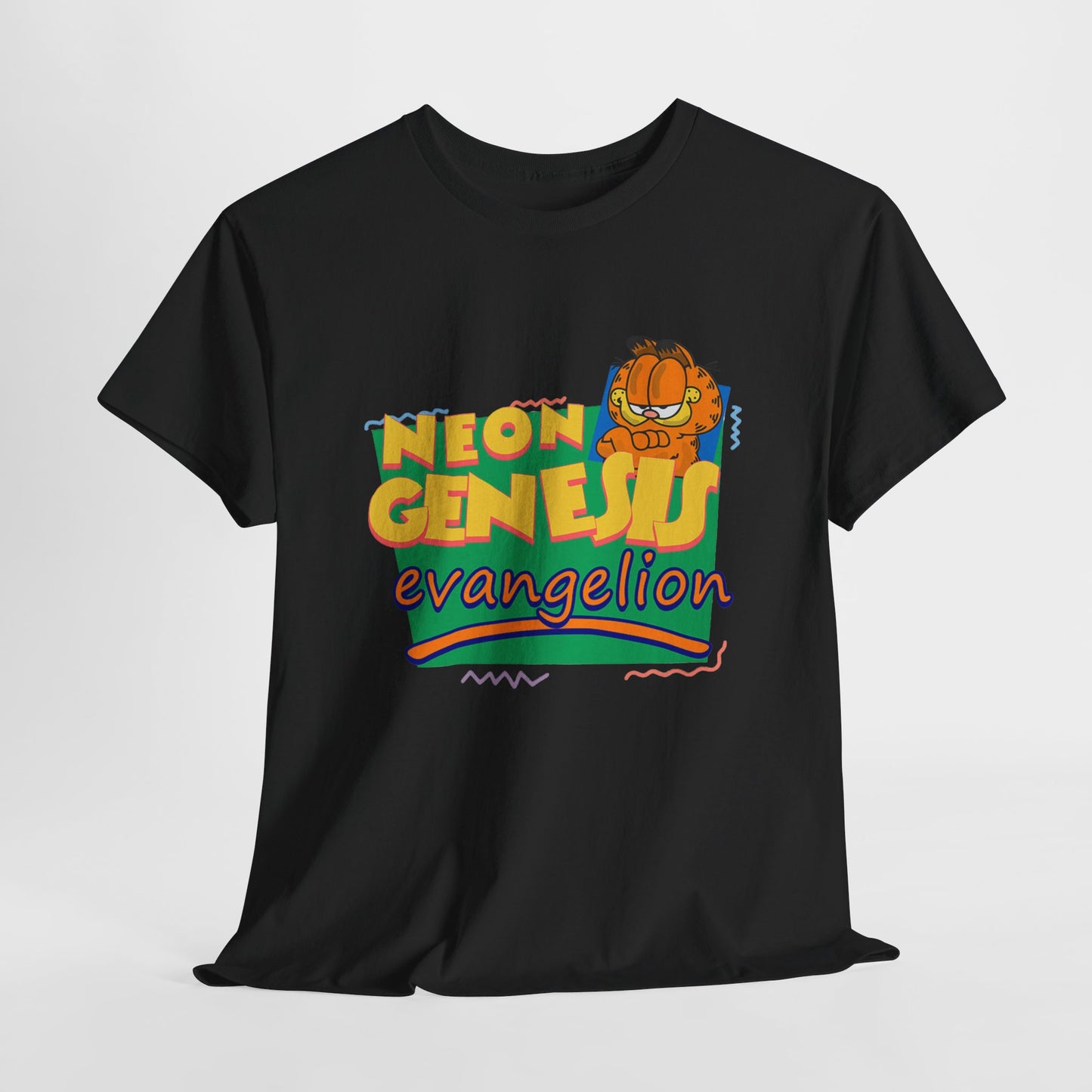 Garfield Neon Genesis Evangelion T-Shirt