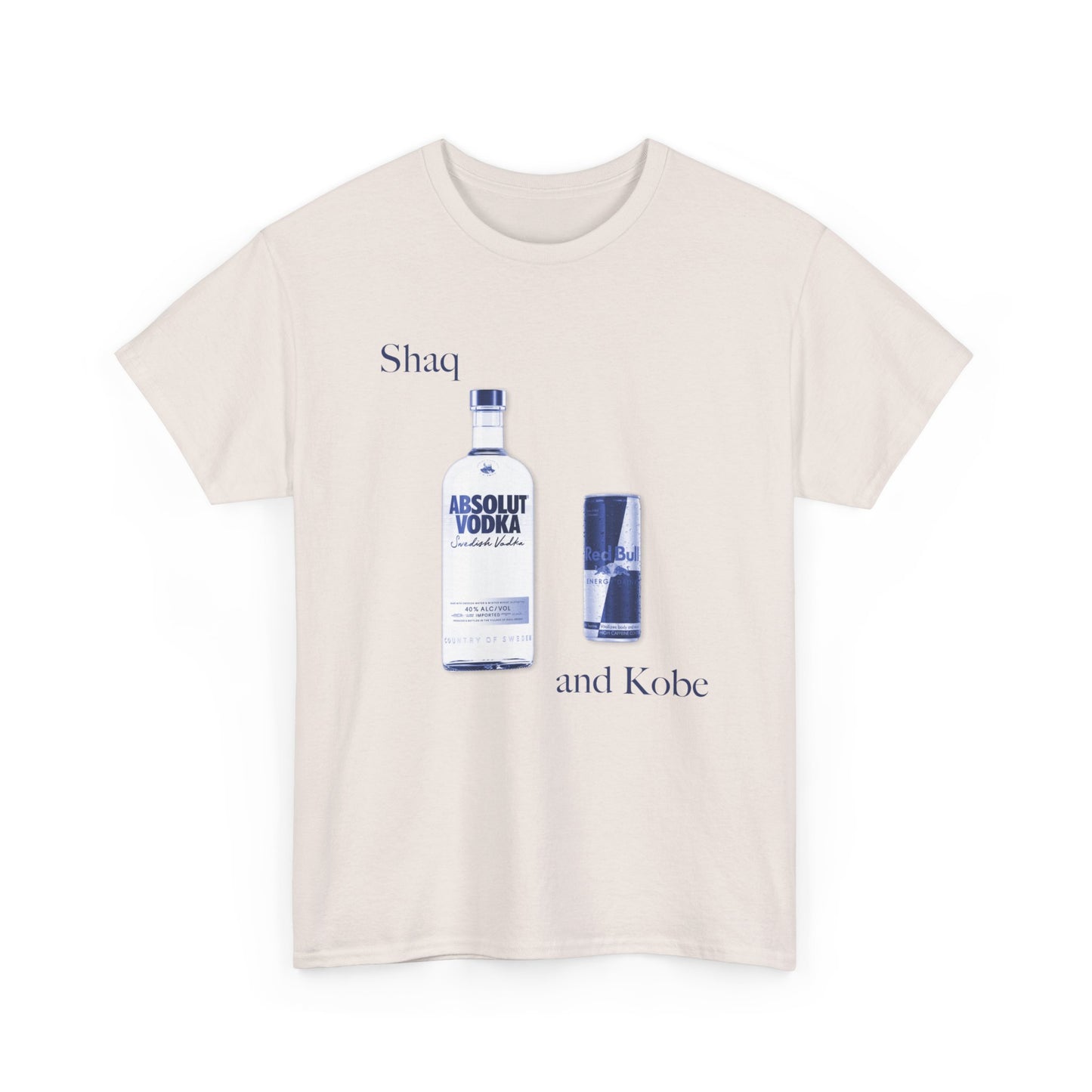 Shaq and Kobe T-Shirt (Vodka & Red Bull)