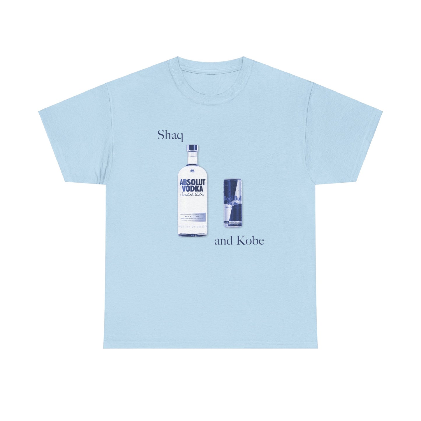 Shaq and Kobe T-Shirt (Vodka & Red Bull)