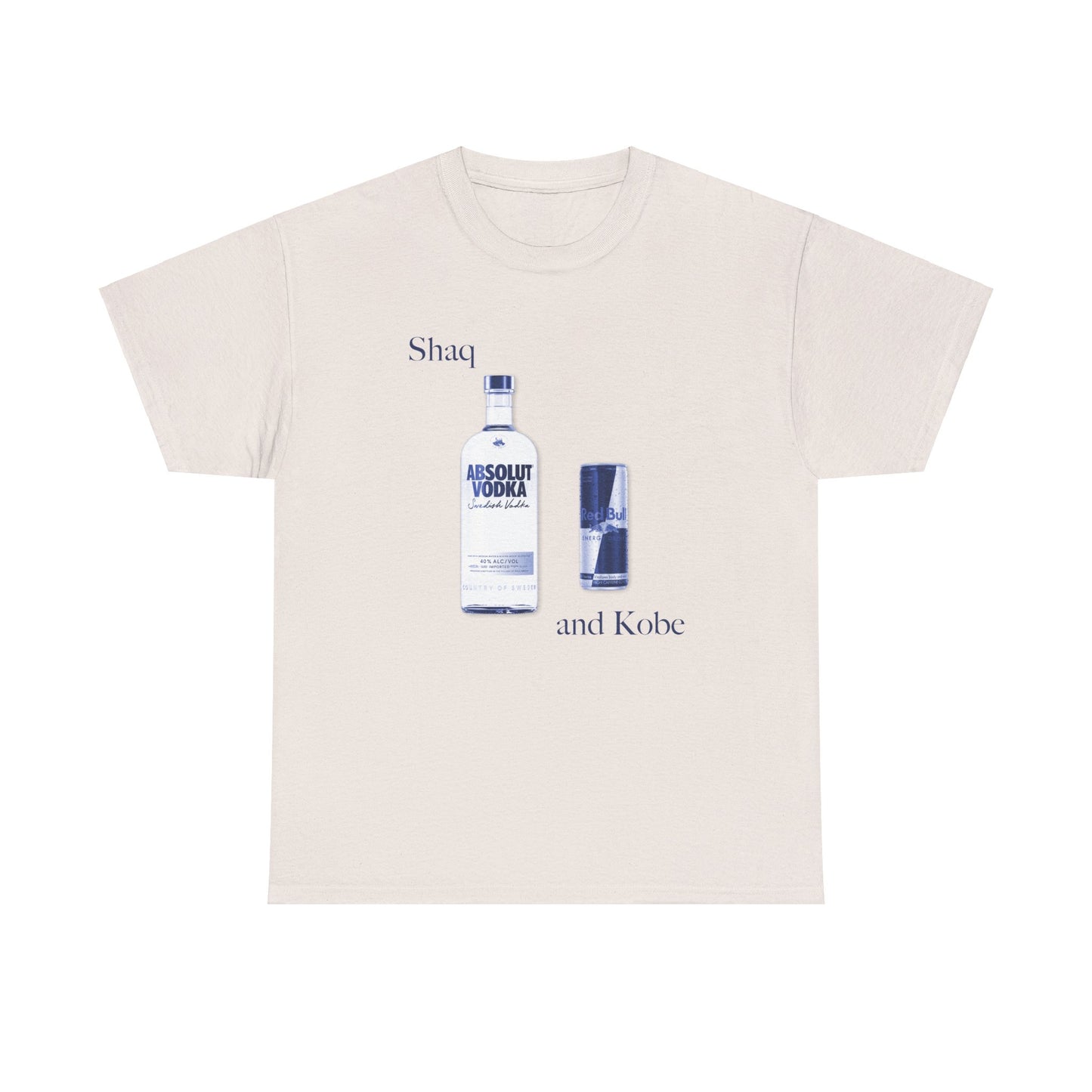 Shaq and Kobe T-Shirt (Vodka & Red Bull)