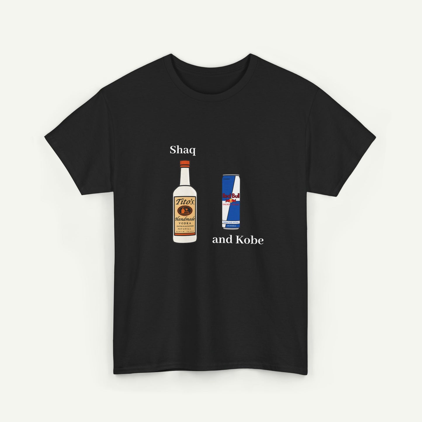 Shaq and Kobe T-Shirt (Vodka & Red Bull)