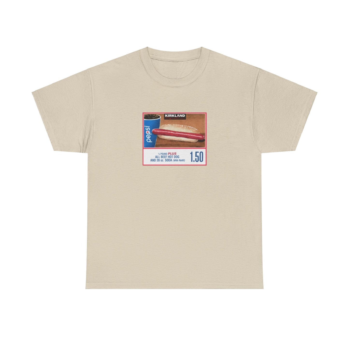 Costco Hotdog T-Shirt (With Quote On Back)