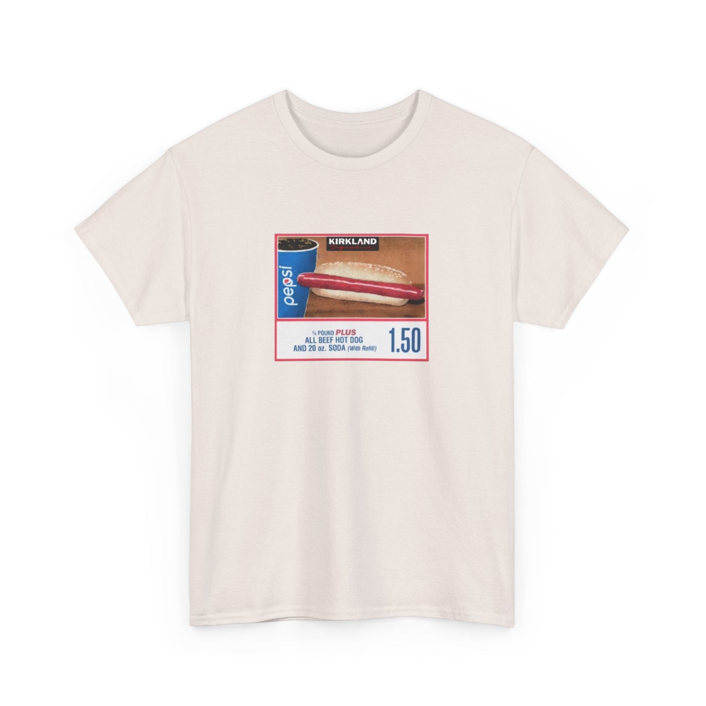 Costco Hotdog T-Shirt (With Quote On Back)