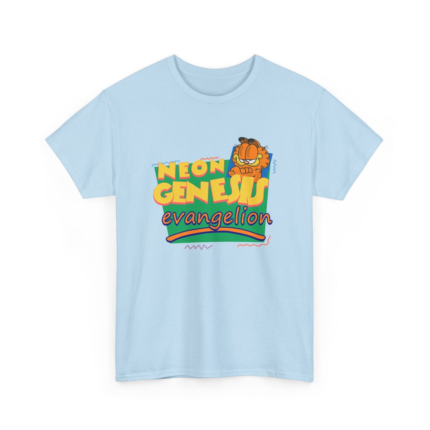 Garfield Neon Genesis Evangelion T-Shirt