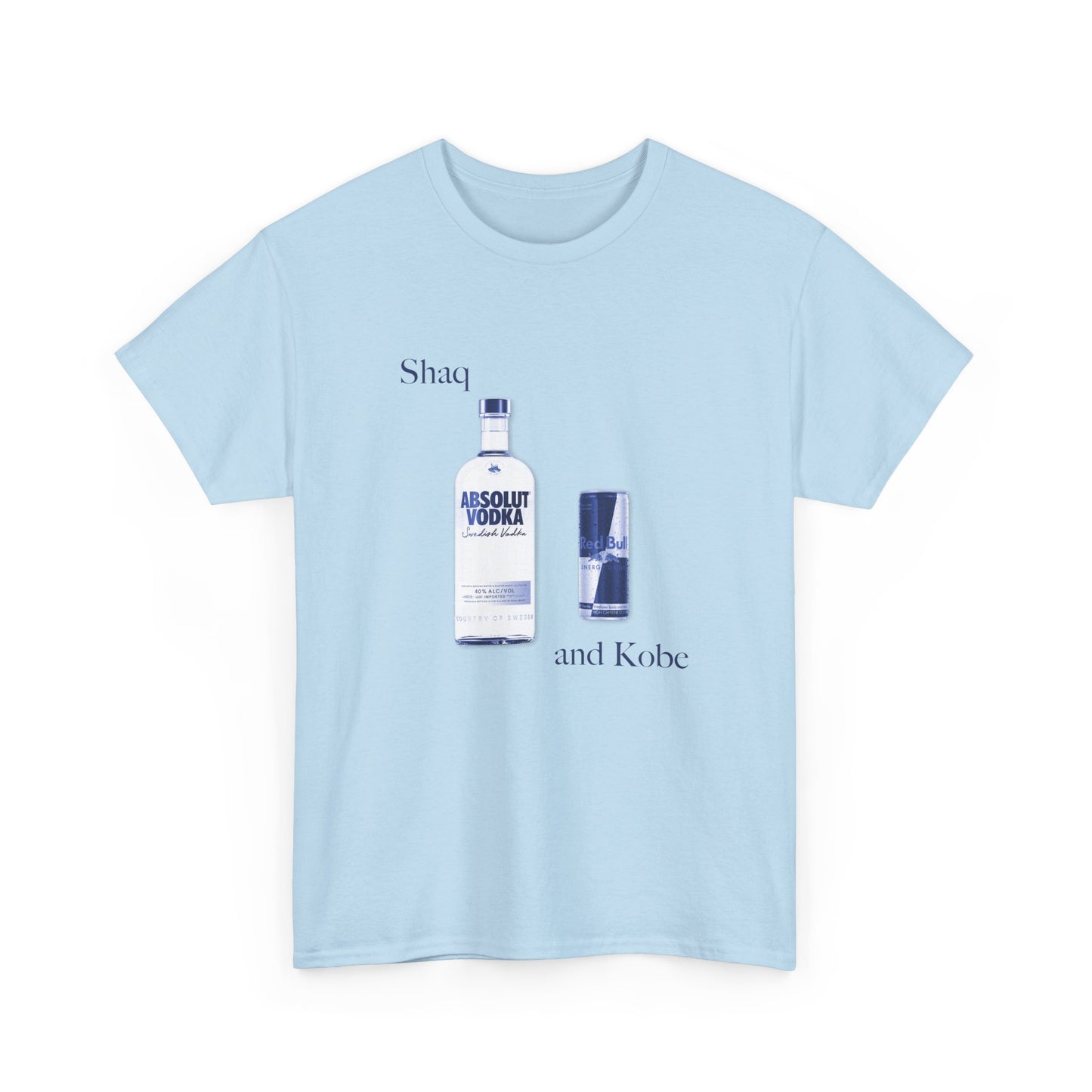 Shaq and Kobe T-Shirt (Vodka & Red Bull)