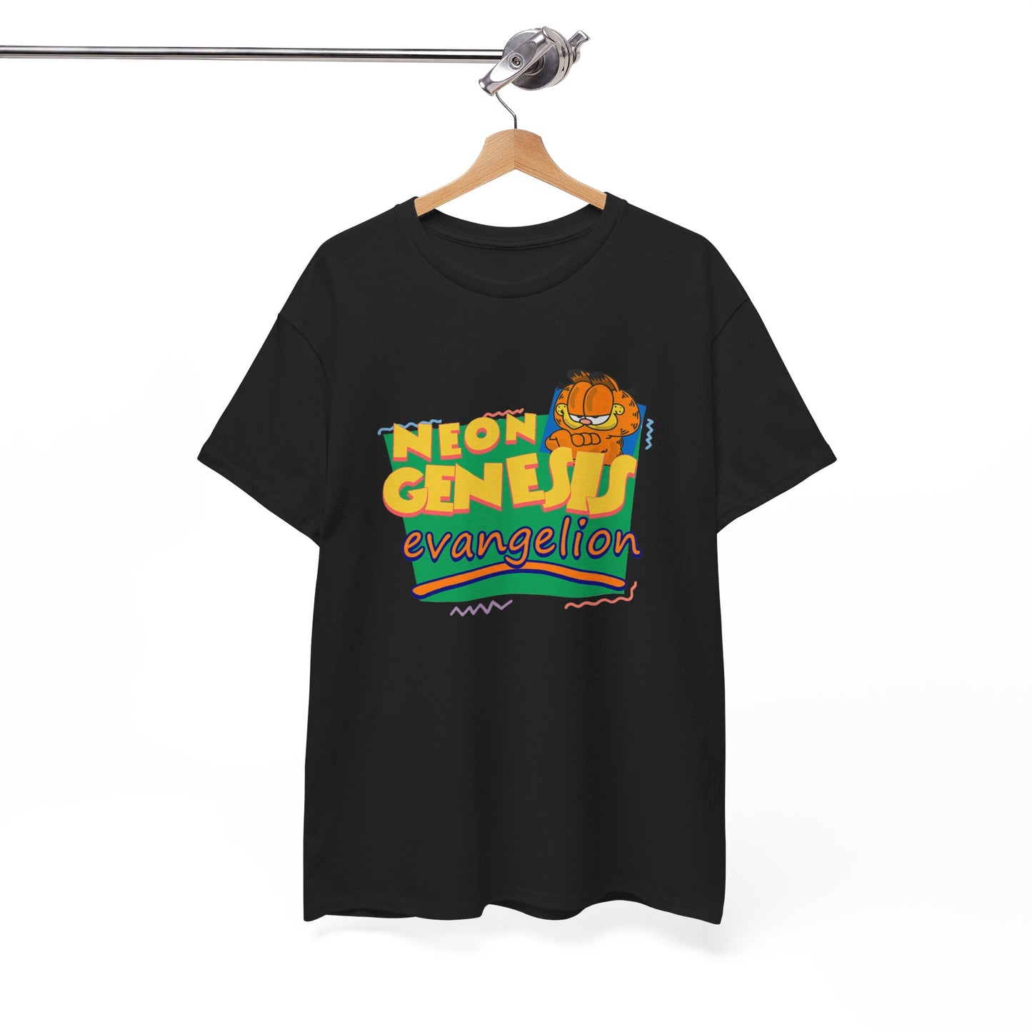 Garfield Neon Genesis Evangelion T-Shirt